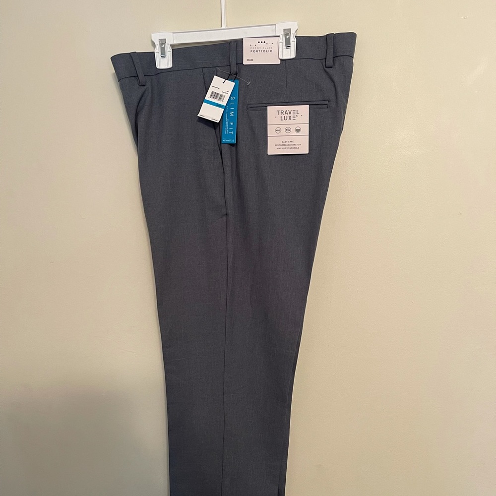 Slim fit Perry Ellis pants